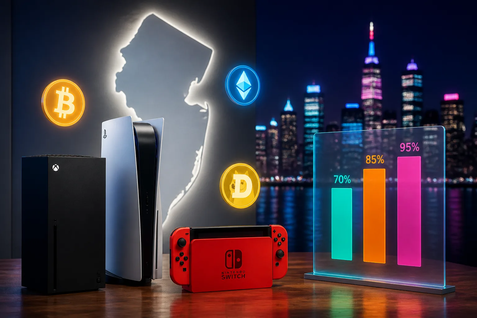 New Jerseys Online Entertainment Boom Drives Record Gaming Revenue and Tax Growth