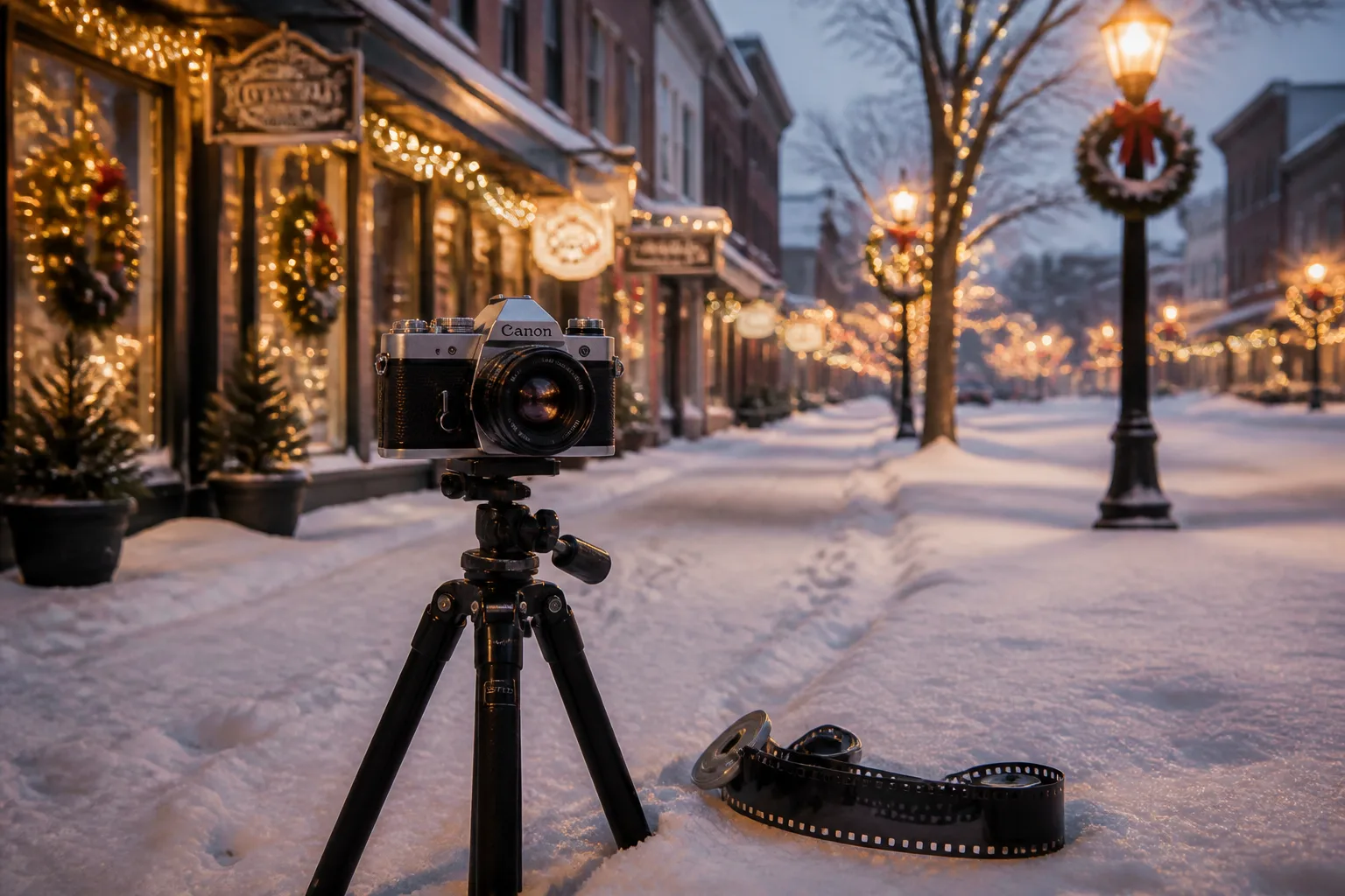 Lewiston Provides Setting for Great American Medias New Holiday Film