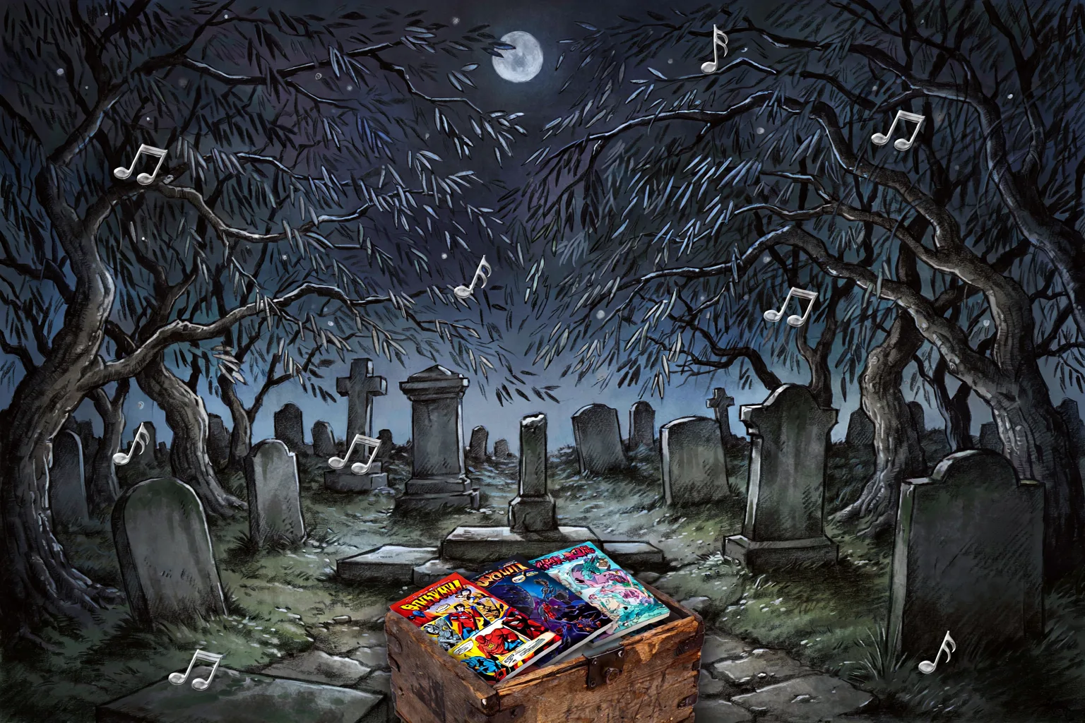 Mark Spears Debuts Graveyard Shift Comic Series with Extensive Variant Cover Lineup, Set for September 16 Release