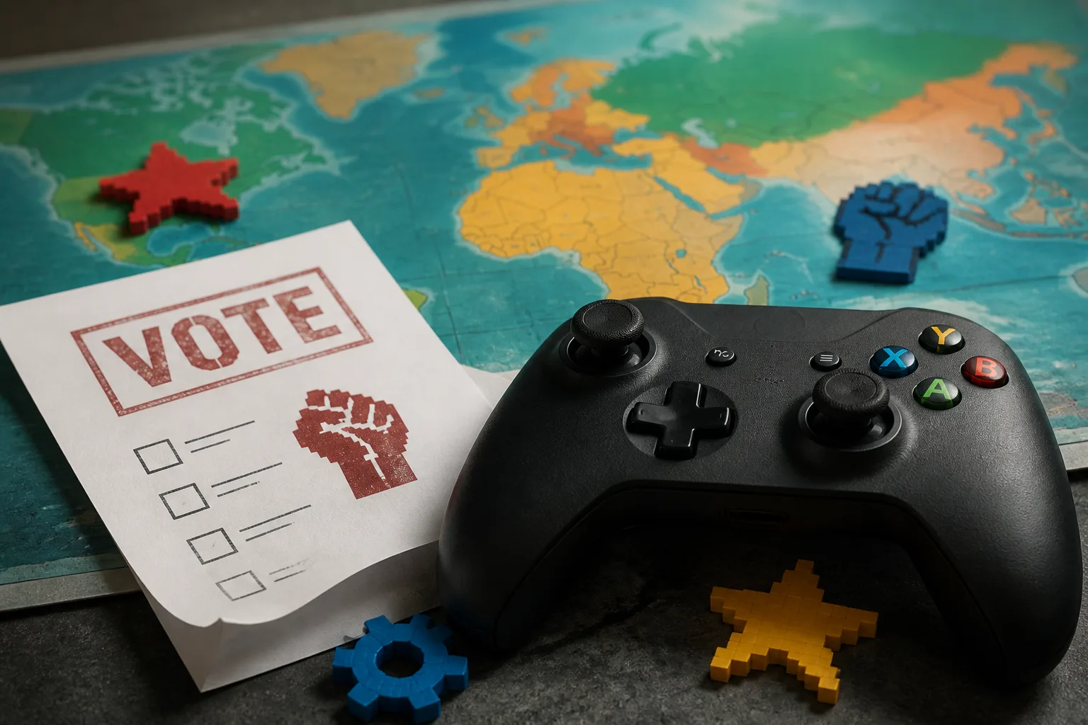 Video Games, Polling, and Propaganda: How Gaming Shapes Global Politics