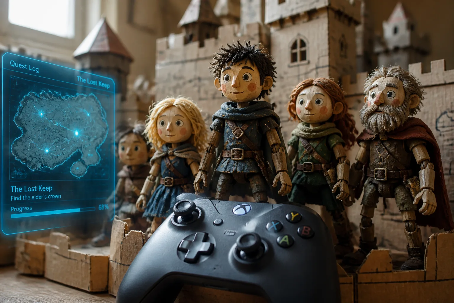 Out of Words: Danish Studio WiredFly Brings Stop-Motion Co-Op Adventure to Epic Games Platform