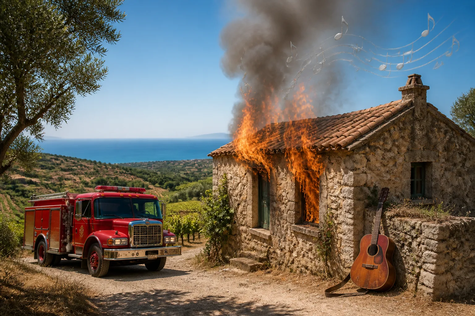 George and Amal Clooney Evacuate Brignoles Home as Wildfire Threatens Southern France